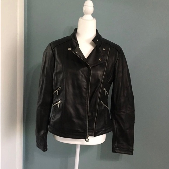 MICHAEL Michael Kors Jackets & Blazers - Michael Kors Leather Jacket